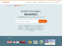 Desktop screenshot for aboalarm.de