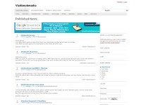 Desktop screenshot for visitbookmarks.com