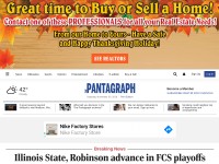 Desktop screenshot for pantagraph.com