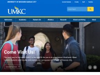 Desktop screenshot for umkc.edu