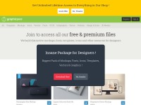 Desktop screenshot for graphicpear.com