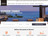 Desktop screenshot for marriott.fr