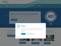 Desktop screenshot for xylem.com