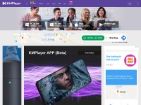 Desktop screenshot for kmplayer.com