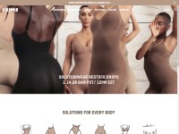 Desktop screenshot for skims.com