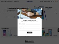 Desktop screenshot for samsungstore.mx