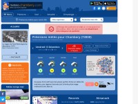 Desktop screenshot for meteo-chambery.com