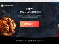 Desktop screenshot for yumrecipefinder.com