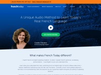 Desktop screenshot for frenchtoday.com