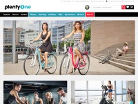 Desktop screenshot for plentyone.de