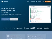 Desktop screenshot for freegeoip.net