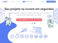 Desktop screenshot for umbler.net