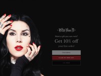 Desktop screenshot for katvondbeauty.com