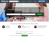 Desktop screenshot for bizquest.com