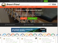 Desktop screenshot for brewersfriend.com