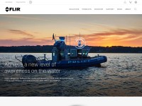 Desktop screenshot for flir.com