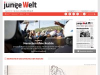 Desktop screenshot for jungewelt.de