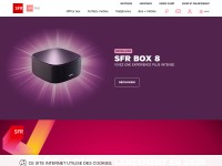 Desktop screenshot for sfr.fr