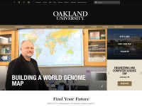 Desktop screenshot for oakland.edu