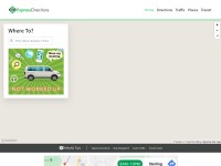 Desktop screenshot for expressdirections.com
