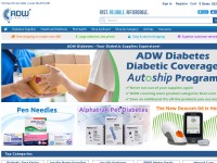 Desktop screenshot for adwdiabetes.com