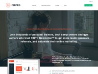 Desktop screenshot for fitpronewsletter.com
