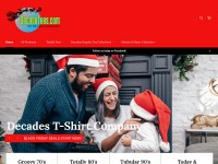 Desktop screenshot for decadetees.com
