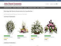 Desktop screenshot for artefloralfunerario.com