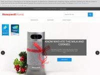 Desktop screenshot for honeywellhome.com