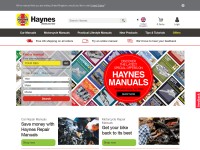 Desktop screenshot for haynes.com