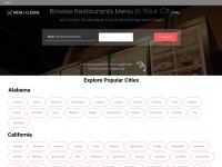 Desktop screenshot for menucuisine.com