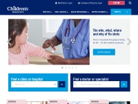 Desktop screenshot for childrensmn.org