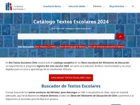 Desktop screenshot for mistextosescolares.cl
