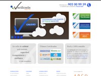 Desktop screenshot for verificada.com