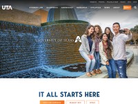 Desktop screenshot for uta.edu