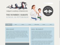 Desktop screenshot for academyofmartialarts.org