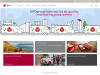 Desktop screenshot for dpd.com