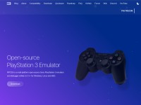 Desktop screenshot for rpcs3.net