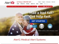 Desktop screenshot for alert-1.com