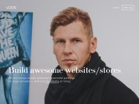 Desktop screenshot for voog.com