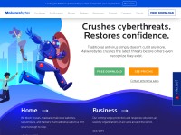 Desktop screenshot for malwarebytes.com