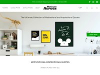 Desktop screenshot for motivateheroes.com