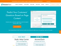 Desktop screenshot for answerdash.com