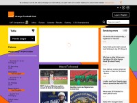 Desktop screenshot for orangefootballclub.com
