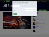 Desktop screenshot for allaboutjazz.com