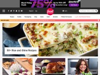 Desktop screenshot for foodnetwork.com