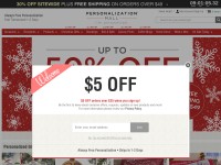 Desktop screenshot for personalizationmall.com