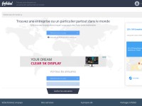 Desktop screenshot for infobel.com