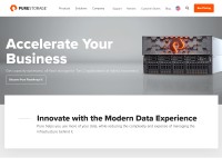 Desktop screenshot for purestorage.com