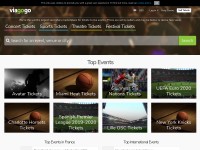 Desktop screenshot for viagogo.fr